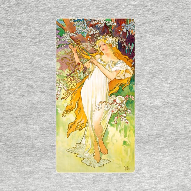 The Seasons, Spring (1896) by WAITE-SMITH VINTAGE ART